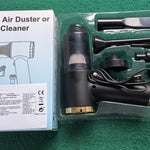 Vacuum Cleaner And Air Duster For Cars, Homes, Offices And Pets, High-power, Multi-nozzle Handheld Car Vacuum Cleaner.