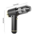 Vacuum Cleaner And Air Duster For Cars, Homes, Offices And Pets, High-power, Multi-nozzle Handheld Car Vacuum Cleaner.